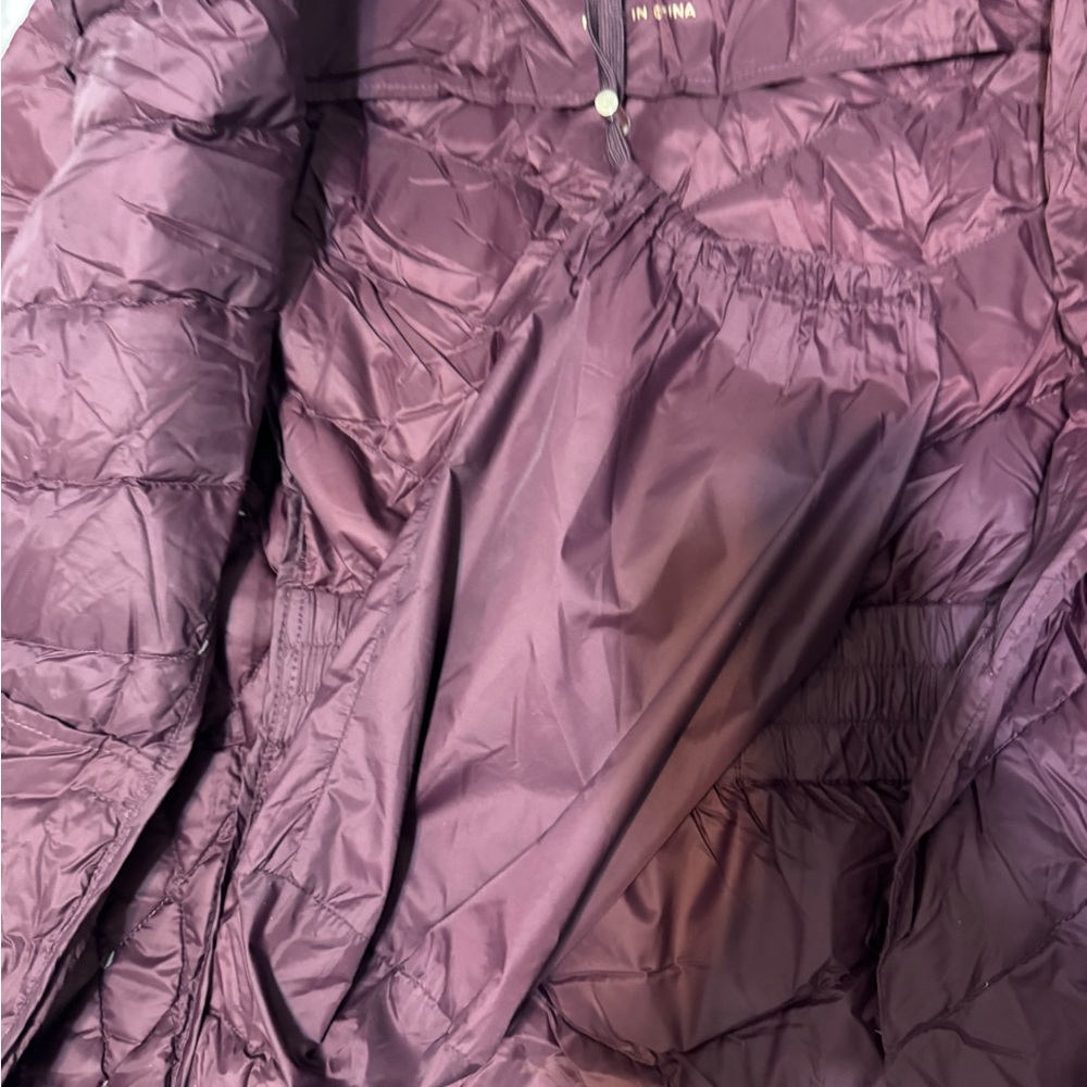 Michael Kors Eggplant Quilted Jacket - Picture 9 of 9